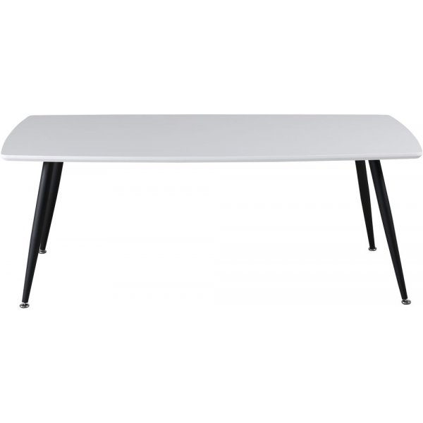 Klockarns salongbord - Hvit/svart