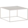 Netz salongbord 80 x 80 cm - Beige