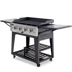 Gassdrevet stekebord 16 kW - 4 rustfrie brennere - Lockhart Gassdrevet stekebord 16 kW - 4 rustfrie brennere - Lockhart