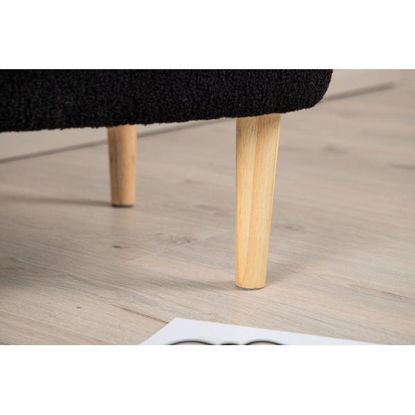 Salina puff - Svart Salina puff - Svart