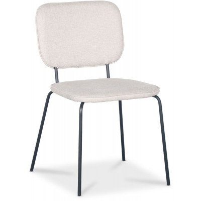 Lokrume stol - Beige stoff / svart