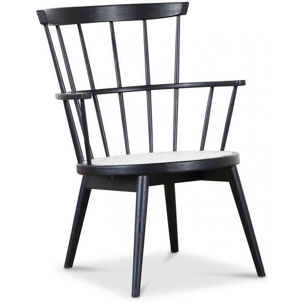 Salongstol Scoop - Svart / Rotting Salongstol Scoop - Svart / Rotting