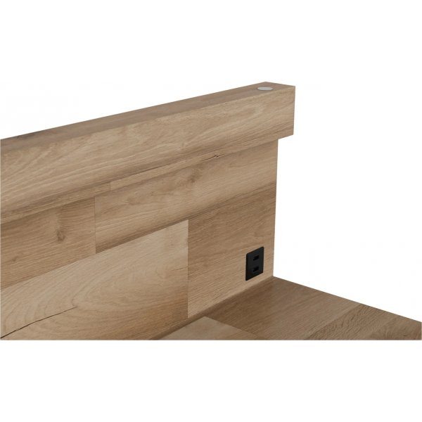 Arica nattbord venstre - Eik/grå Arica nattbord venstre - Eik/grå