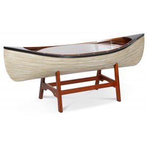 Canoe salongbord - Bt + Mbelpleiesett for tekstiler