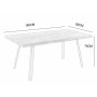 Algot spisebord 180x90 cm - Eik Algot spisebord 180x90 cm - Eik