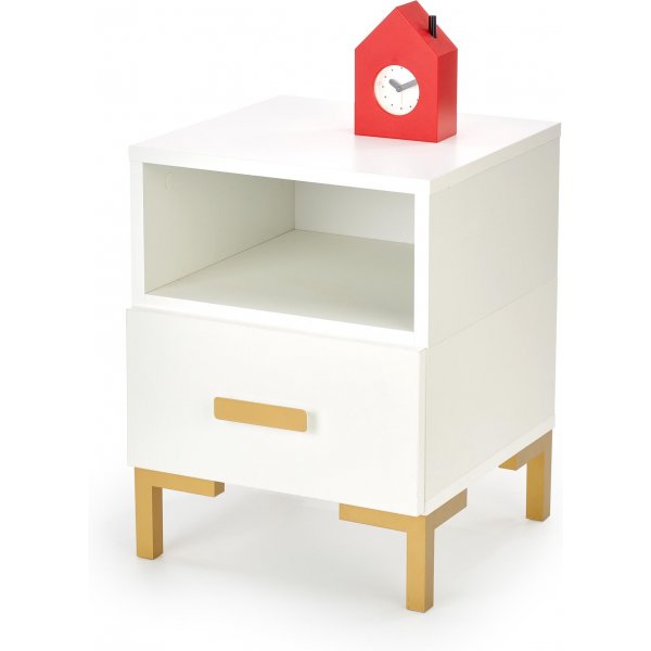 Chantelle nattbord - Hvit