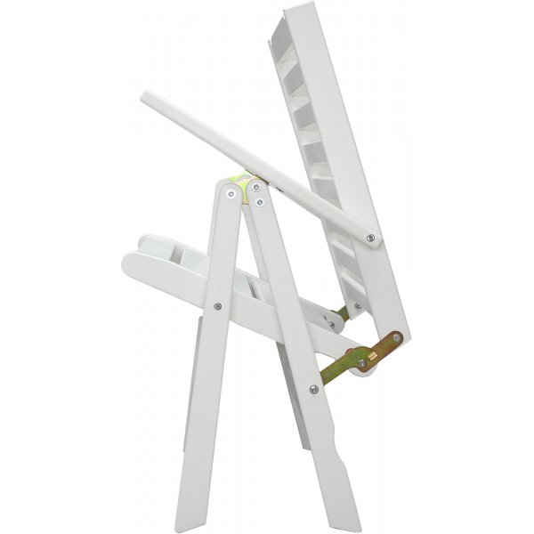 Utendørs posisjonsstol hvit - Båstad Utendørs posisjonsstol hvit - Båstad