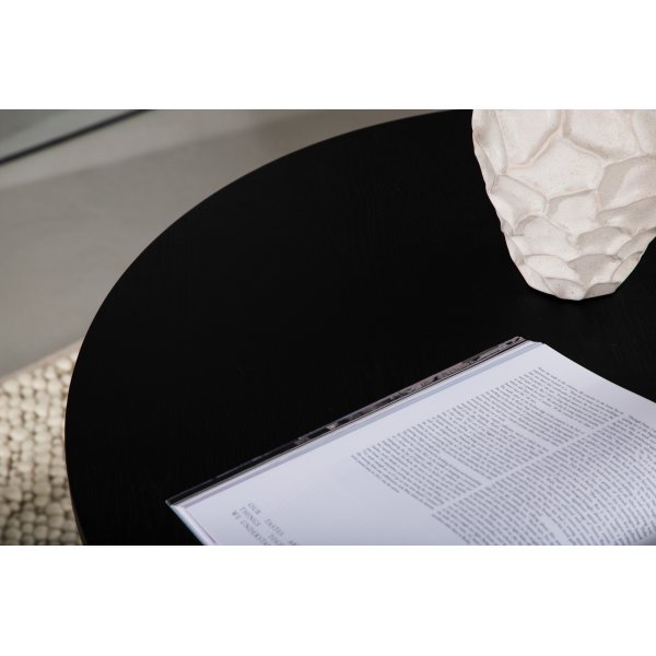 Salongbord 80 cm svart - Olivia