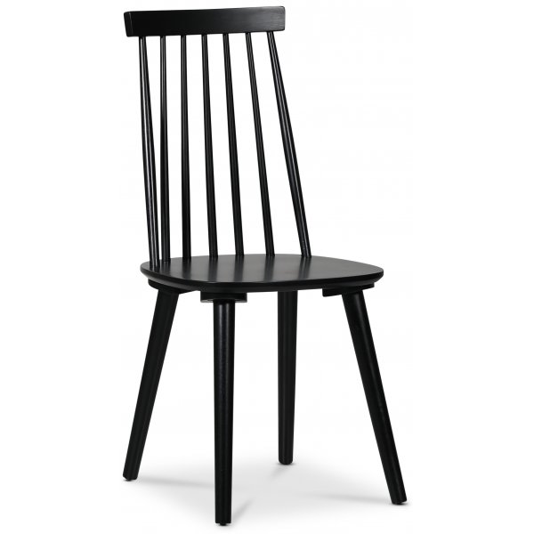 Pose spisegruppe: Bord �130 cm inkludert 4 stk Dalsland pinnestoler - Valn�tt