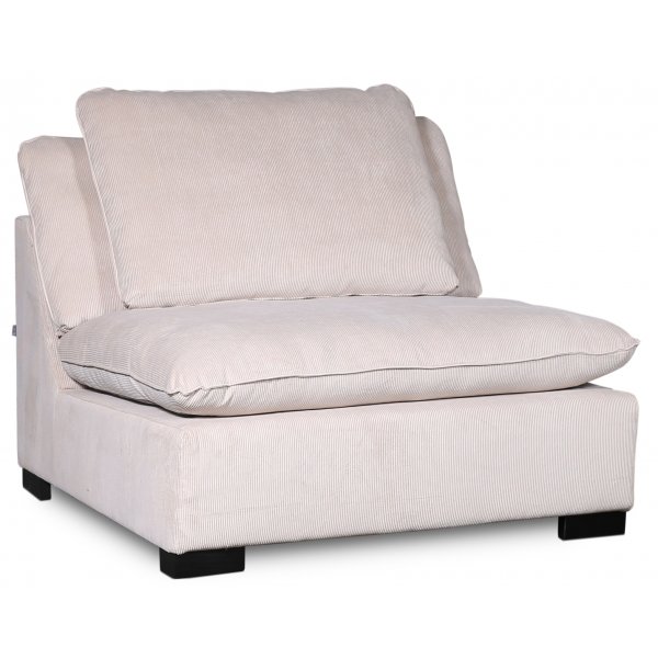 Lenestol Gabby XL - Beige kordflyel