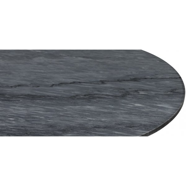 Zoo spisebord Ø105 cm - Krom / Grå marmor Zoo spisebord Ø105 cm - Krom / Grå marmor