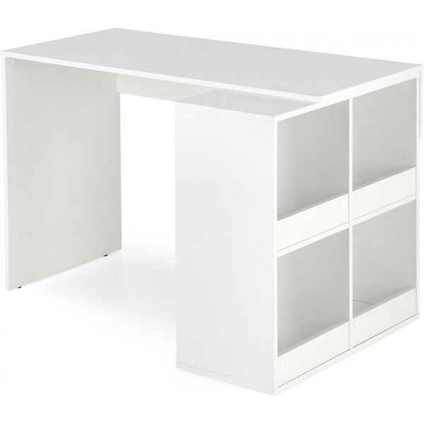 Broz skrivebord 115x77 cm - Hvit