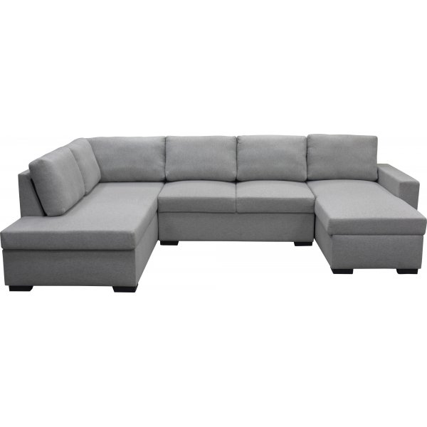 Sofa 309 cm lys grå - Solna Sofa 309 cm lys grå - Solna