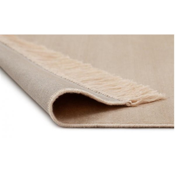 Kunstig silketeppe Granada - Sand