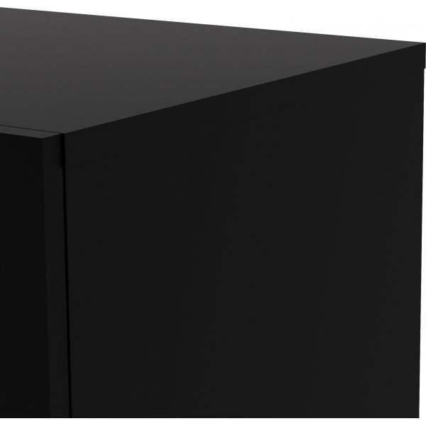 Pepe bred kommode med 4 skuffer - Sort Pepe bred kommode med 4 skuffer - Sort