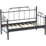 Hampus 2-seters utesofa - Svart/bl