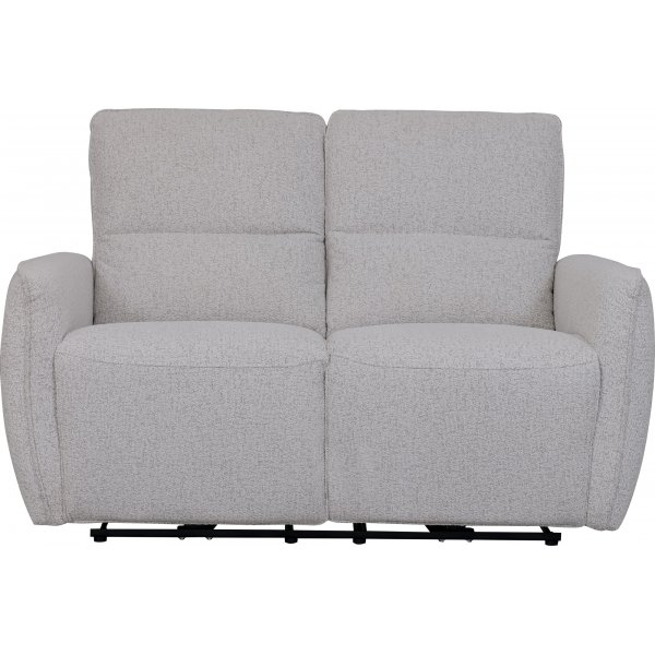 Elektrisk lenestol 2-seters sofa - Lys bouclè-sofa Elektrisk lenestol 2-seters sofa - Lys bouclè-sofa