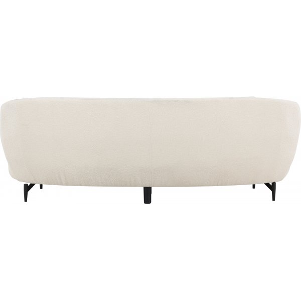 Luna 3-seters sofa - Sort/Hvit Luna 3-seters sofa - Sort/Hvit