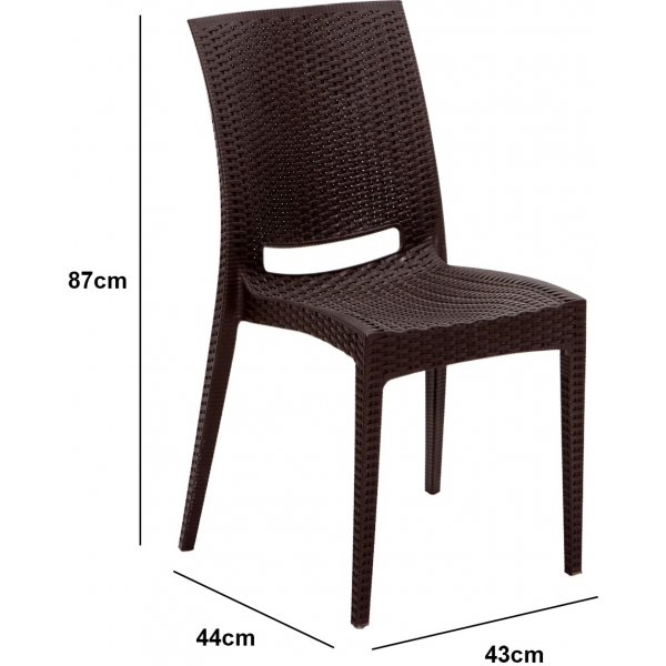 Meco uteservering - Brun Meco uteservering - Brun