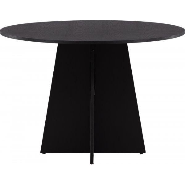 Bootcut spisebord 110 cm - Sort