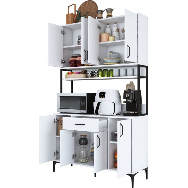 Jericho skap 127 - Hvit Jericho skap 127 - Hvit