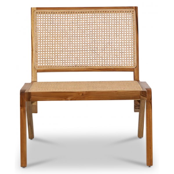 Rizz loungestol - Teak / Rattan