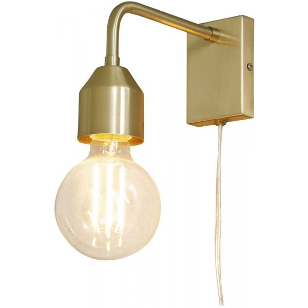 Vegglampe Flynn - Matt messing Vegglampe Flynn - Matt messing