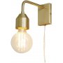 Vegglampe Flynn - Matt messing
