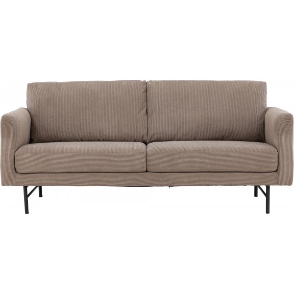 Sky 3-seters sofa - Sort/brun Sky 3-seters sofa - Sort/brun