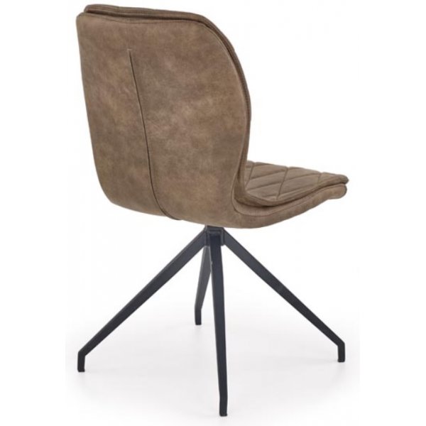 Stol Alvi - Brun PU Stol Alvi - Brun PU