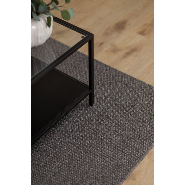 Zeus flatvevd teppe Grå Zeus flatvevd teppe Grå