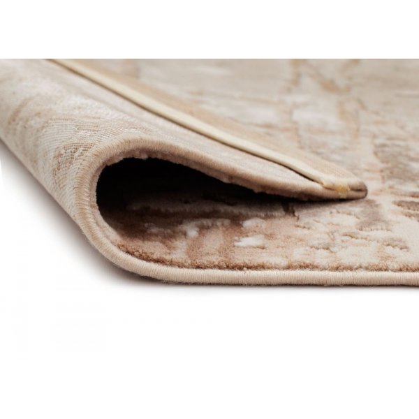 Maskinvevet teppe Galya Brick - Nougat