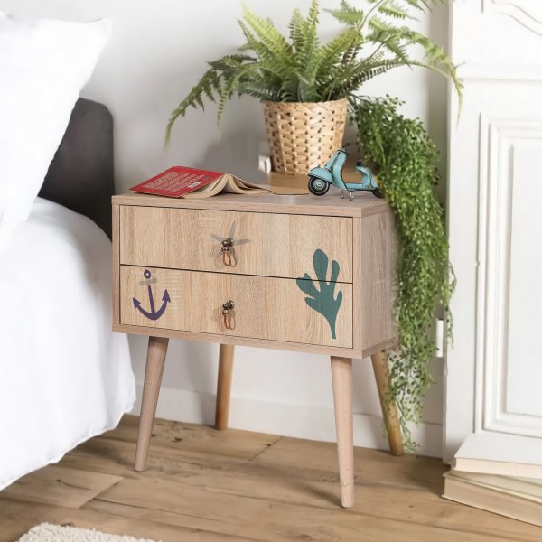 City Marin nattbord - Beige City Marin nattbord - Beige