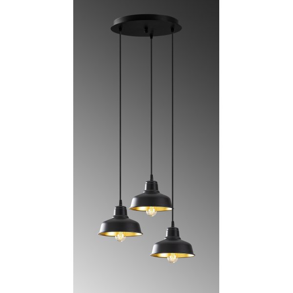 Bergen taklampe 181-S2 - Sort Bergen taklampe 181-S2 - Sort