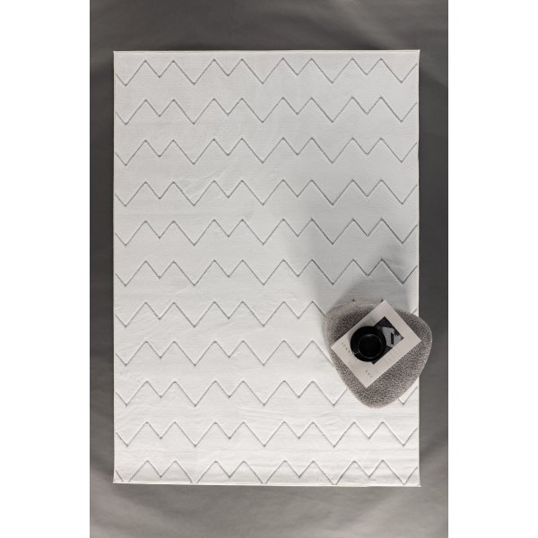 Fia teppe 290 x 200 cm - Hvit Fia teppe 290 x 200 cm - Hvit