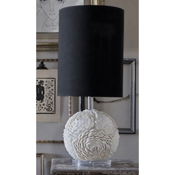 Bordfot Hampton - Skjell Bordfot Hampton - Skjell