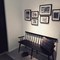 Kundebilde Linköping Pinnesofa kjøkkensofa - sort