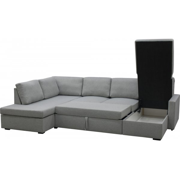 U sofa sovesofa grå - Tärnö + Flekkfjerner for møbler U sofa sovesofa grå - Tärnö + Flekkfjerner for møbler
