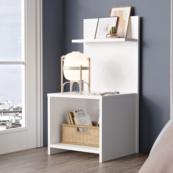 Palas nattbord - Hvit Palas nattbord - Hvit