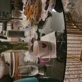 Kundebilde Tiffany Falcon sofabord - Messing / Sort marmorglass: Elegant og flott bord, hadde vært...