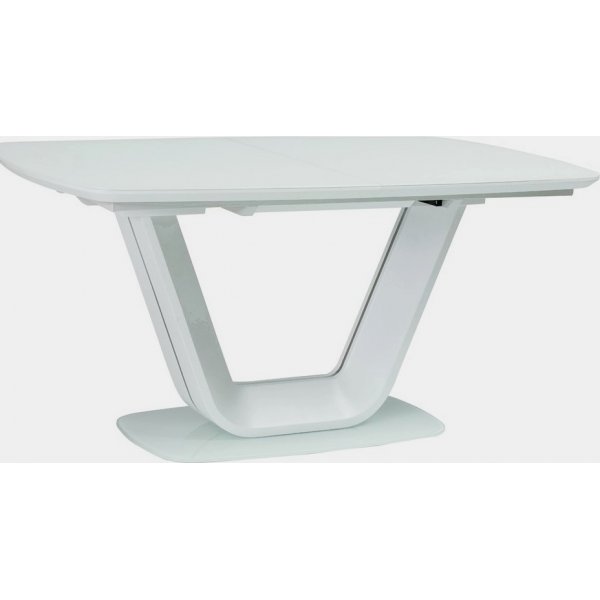 Bumbi spisebord 140-200 cm - Hvitt