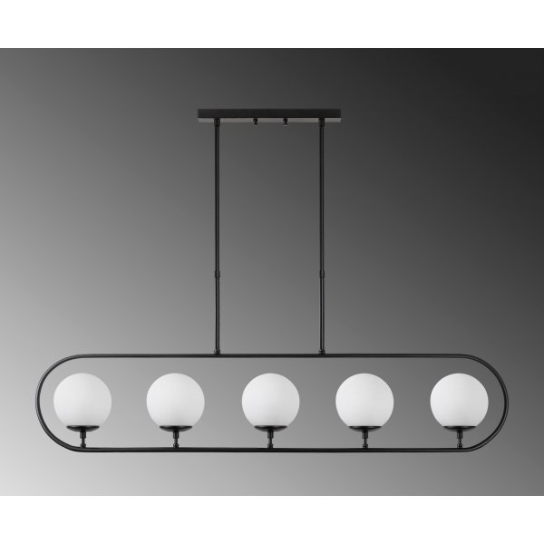 Klenod taklampe 10610 - Sort/hvit Klenod taklampe 10610 - Sort/hvit