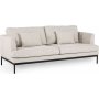 Pearl 3-seters sofa - Krem