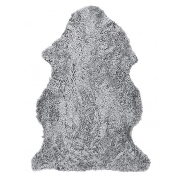 Curly freskinn - 95x55 cm - slvfarget
