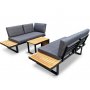 Monte Carlo utendrs gruppe modulsofa med bord