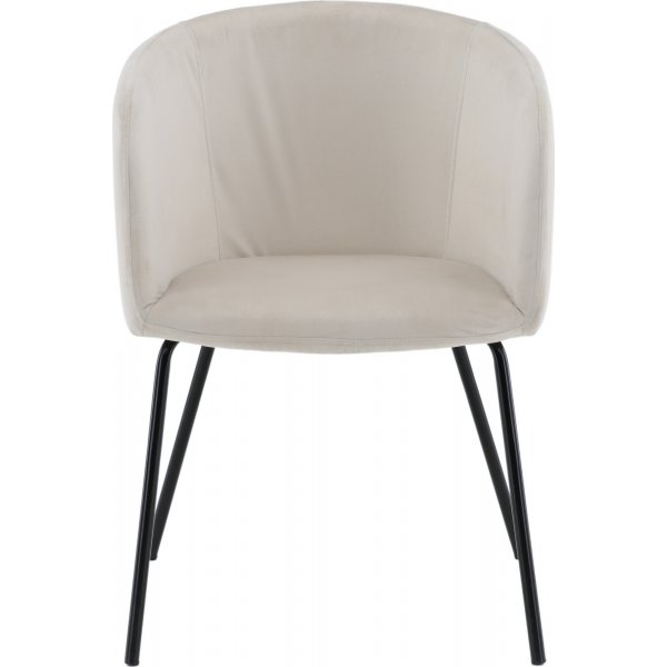 Tiber stol - Beige fløyel Tiber stol - Beige fløyel