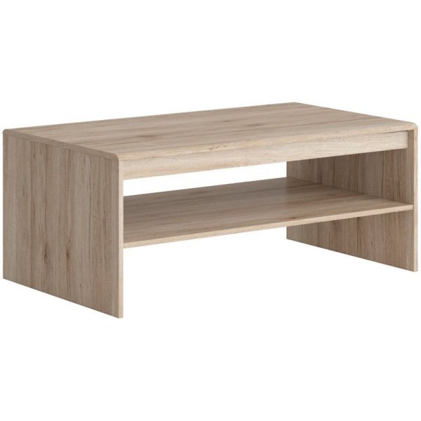 Brynolf salongbord 110 x 65 cm - Hvitkalket eik