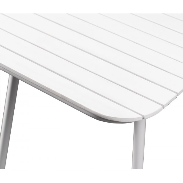 Holmsund utebord 180x80 cm hvitt