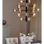 Taklampe Cosmos - Svart/rykgr