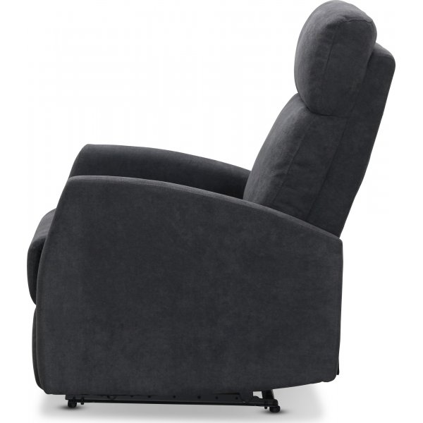 Bern reclinerstol - Gr�tt stoff